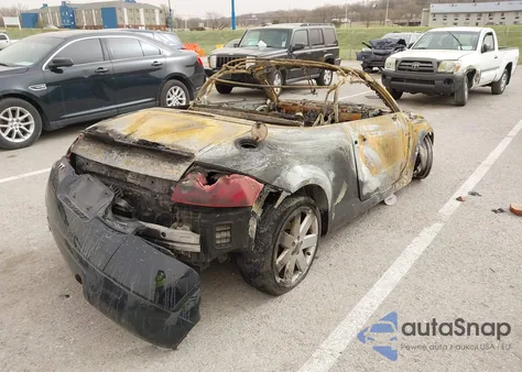 2003 Audi Tt 1.8L z USA, uszkodzony, nr VIN TRUUT28N431015447